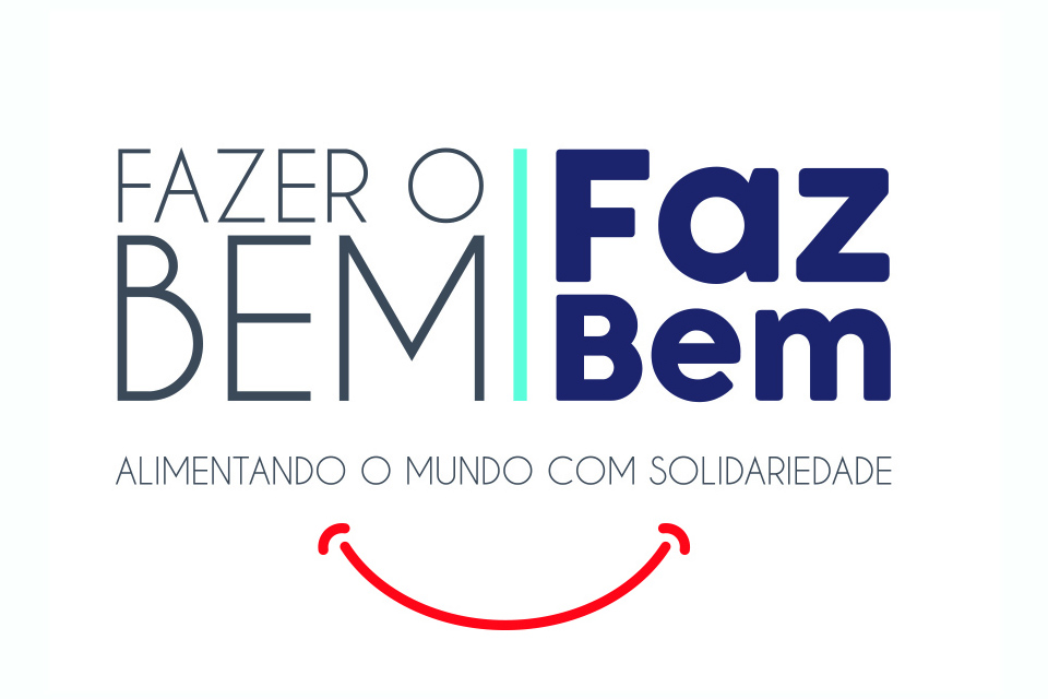 fazer o bem faz bem, alimentando o mundo com solidariedade